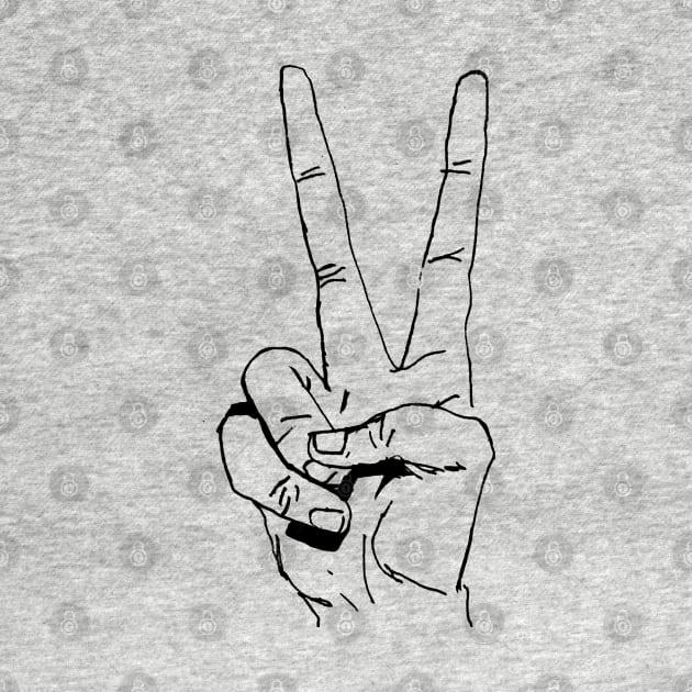 Peace Hand by JimBryson